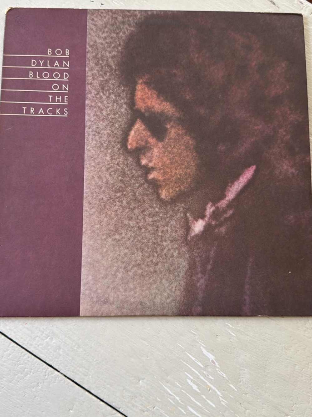 Bob Dylan Vinyl Record - Blood On The Tracks (Purple)